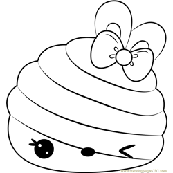 Swirls Lolly Free Coloring Page for Kids