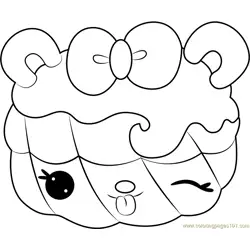 Valerie Vanilla Free Coloring Page for Kids