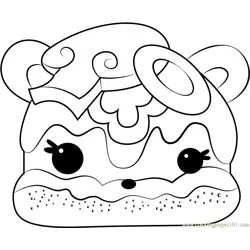 Veggie Terry Free Coloring Page for Kids