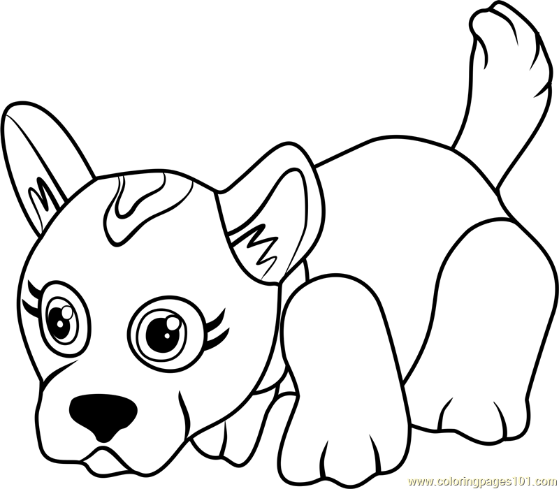 German Shepherd Coloring Page for Kids - Free Pet Parade Printable