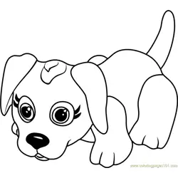 Danish Pointer Free Coloring Page for Kids