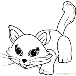 Persian Free Coloring Page for Kids