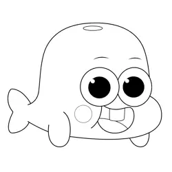Hank Pinkfong Free Coloring Page for Kids