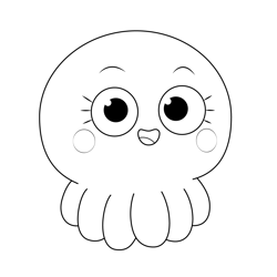 Vola Pinkfong Free Coloring Page for Kids