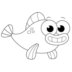 William Pinkfong Free Coloring Page for Kids