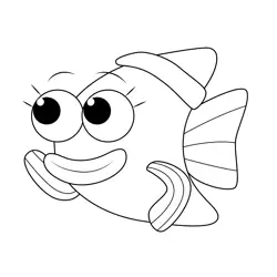 Yuppy Pinkfong Free Coloring Page for Kids