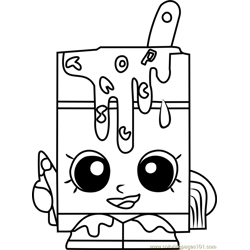 Alpha Soup Shopkins Free Coloring Page for Kids