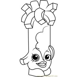 Swiss Miss Shopkins Free Coloring Page for Kids