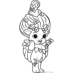 Bella Blossom Zelf Free Coloring Page for Kids