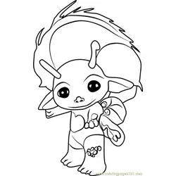 Buddykins Zelf Free Coloring Page for Kids