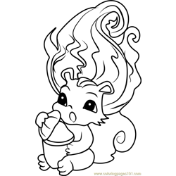 Cyril Zelf Free Coloring Page for Kids