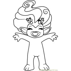 Galexia Zelf Free Coloring Page for Kids
