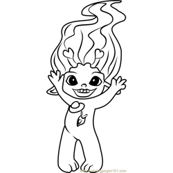 Marsha Zelf Free Coloring Page for Kids