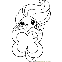 Miss Clover Zelf Free Coloring Page for Kids