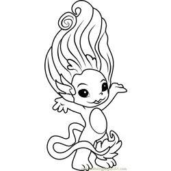 Noodles Zelf Free Coloring Page for Kids