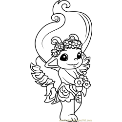 Rose-anne Zelf Free Coloring Page for Kids