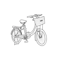 Battery Charging Cycle Free Coloring Page for Kids