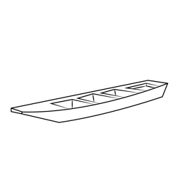 Old Boat Free Coloring Page for Kids