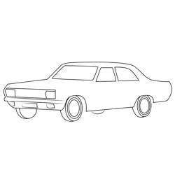 Adam Opel Ag Free Coloring Page for Kids