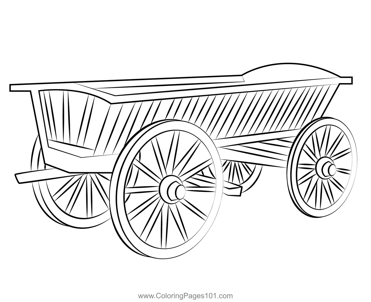Old Wood Cart