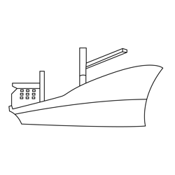 Shipwreck Free Coloring Page for Kids