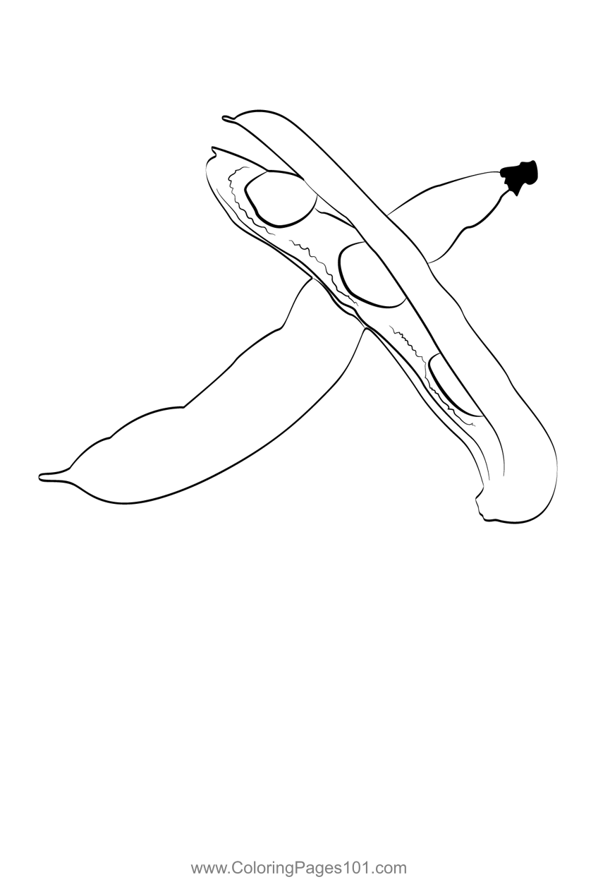 Beans 1 Coloring Page for Kids - Free Beans Printable Coloring Pages ...