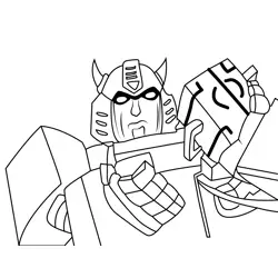 Bumblebee Angry Birds Free Coloring Page for Kids