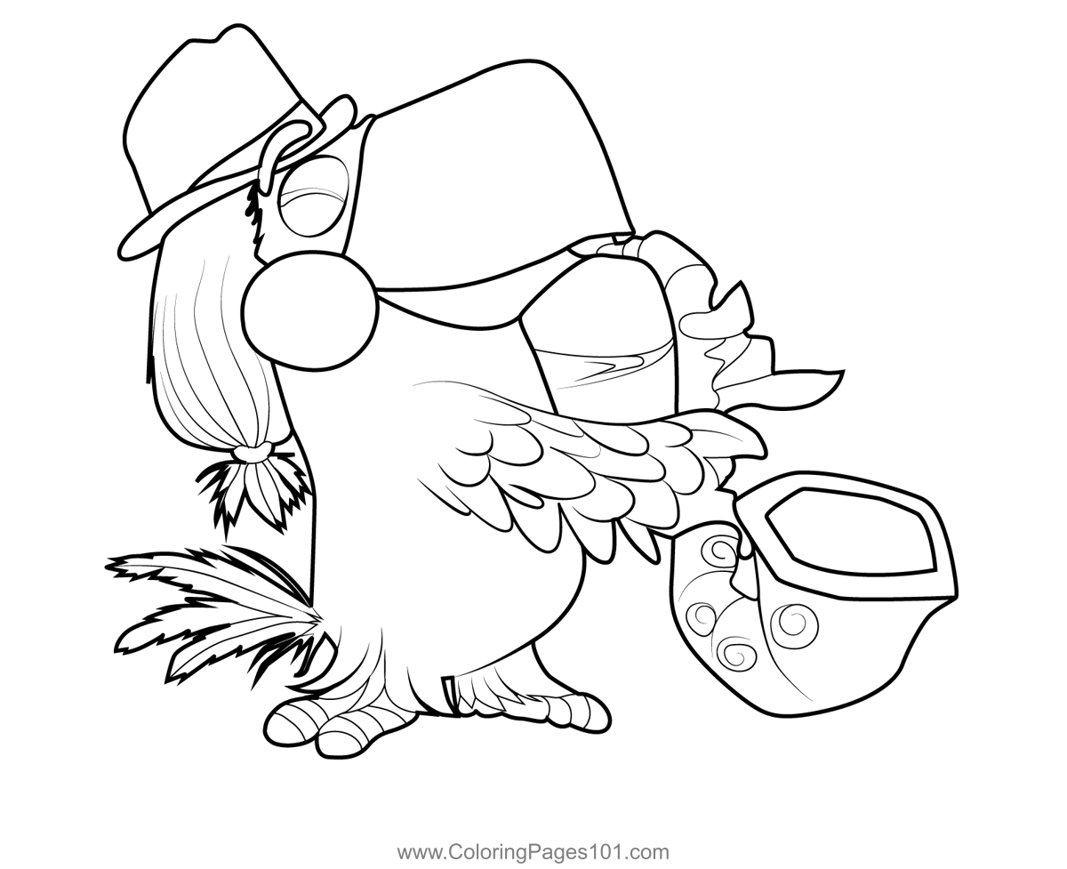 Dane Angry Birds Coloring Page for Kids - Free Angry Birds Printable ...