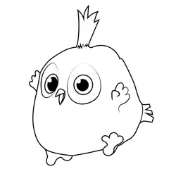 Will Angry Birds Free Coloring Page for Kids