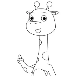 Dr. Lulu Free Coloring Page for Kids