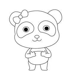 Miumiu Free Coloring Page for Kids