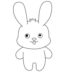 Momo Free Coloring Page for Kids