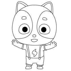 Timi Free Coloring Page for Kids