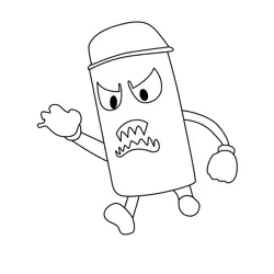 Battle Information Free Coloring Page for Kids
