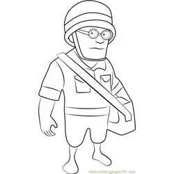 Medic Free Coloring Page for Kids