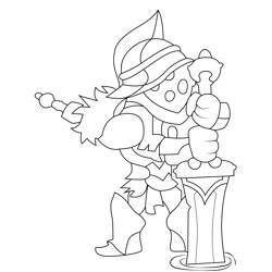 Magyar3 Best Legends Brawlhalla Free Coloring Page for Kids
