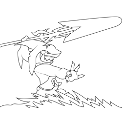 Mako8 Best Legends Brawlhalla Free Coloring Page for Kids