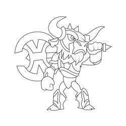 Teros1 Best Legends Brawlhalla Free Coloring Page for Kids