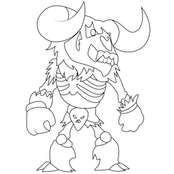 Teros10 Best Legends Brawlhalla Free Coloring Page for Kids