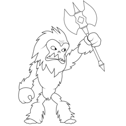 Teros7 Best Legends Brawlhalla Free Coloring Page for Kids