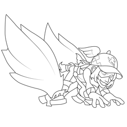 Thea10 Best Legends Brawlhalla Free Coloring Page for Kids