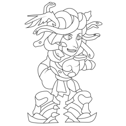 Thea4 Best Legends Brawlhalla Free Coloring Page for Kids