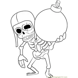 Wall Breaker Free Coloring Page for Kids