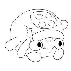 Totty Cut the Rope Free Coloring Page for Kids