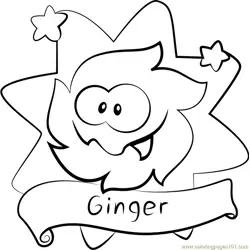 Ginger Free Coloring Page for Kids