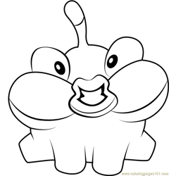Lick Free Coloring Page for Kids