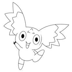 Happy Calumon Free Coloring Page for Kids