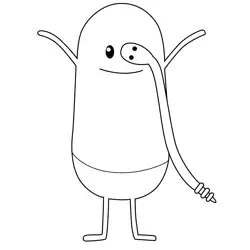 Mishap Dumb Ways To Die Free Coloring Page for Kids