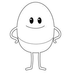 Numpty's Child Dumb Ways To Die Free Coloring Page for Kids