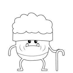 Phyllis Dumb Ways To Die Free Coloring Page for Kids